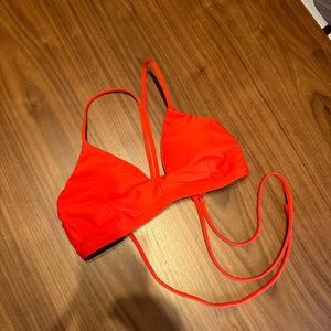 Hurley Red Bikini Top